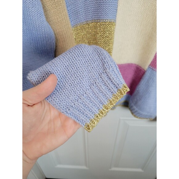 NWT Vintage Deadstock All Points by Reference Point Knit Sweater Size L - Picture 7 of 9